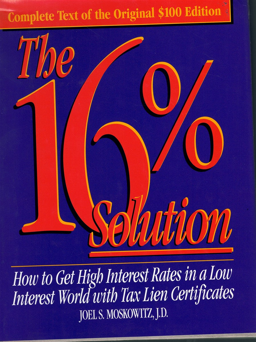 THE 16% SOLUTION