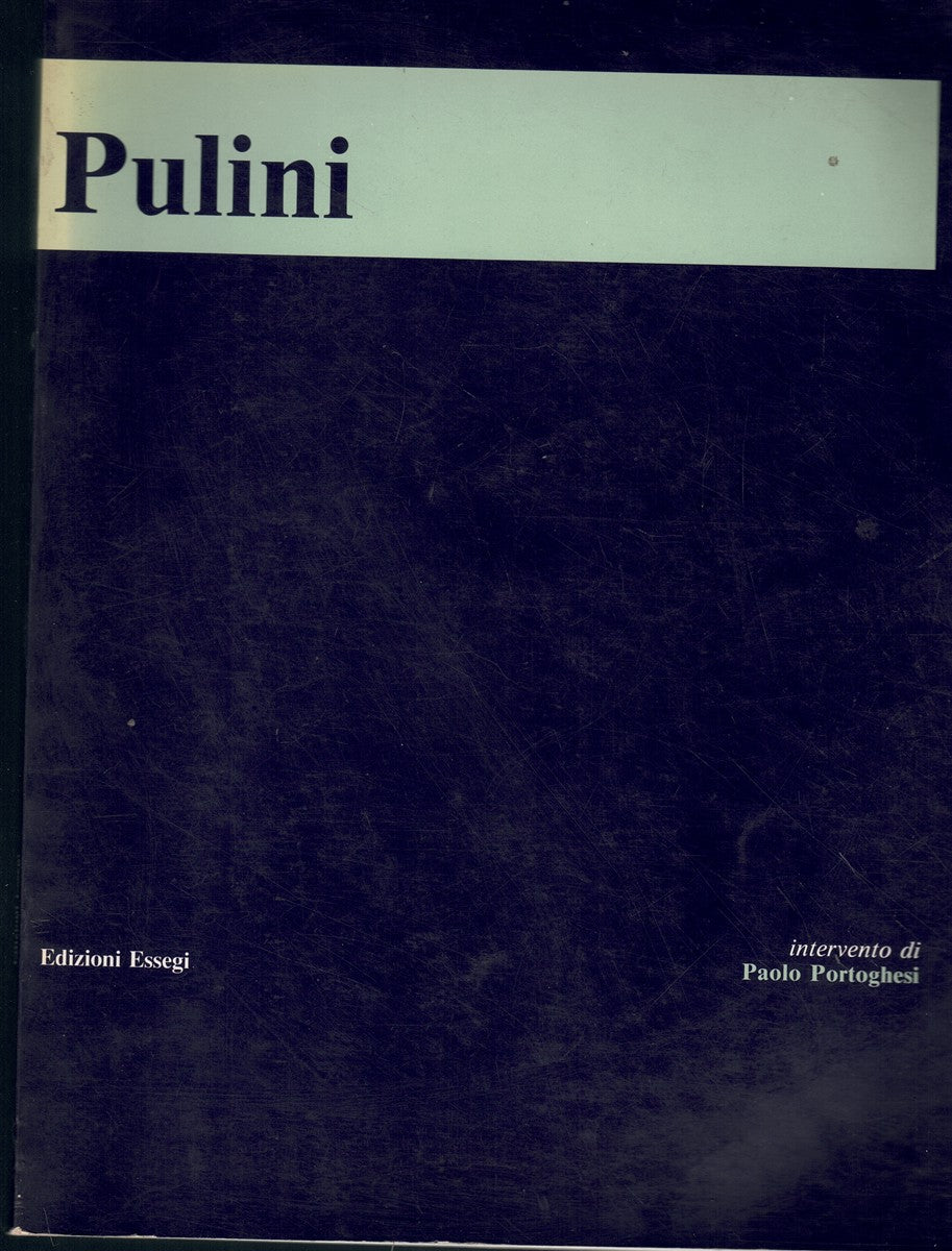 Pulini. Con testo inglese