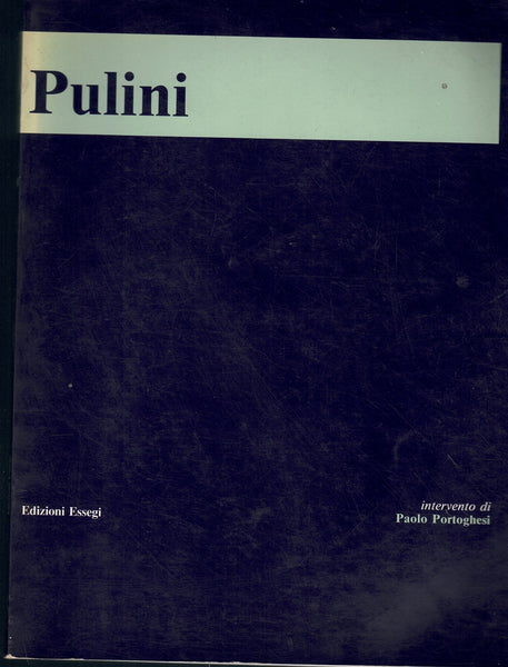 Pulini. Con testo inglese