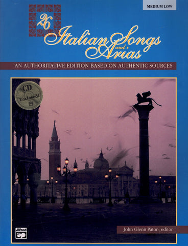 26 ITALIAN SONGS AND ARIAS