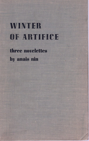 WINTER OF ARTIFICE; THREE NOVELETTES, WITH ENGRAVINGS BY IAN HUGO.