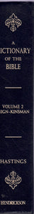 A DICTIONARY OF THE BIBLE - VOLUME 2, FEIGN-KINSMAN
