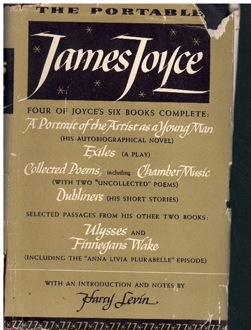 THE PORTABLE JAMES JOYCE WITH AN INTRODUCTION & NOTES BY HARRY LEVIN