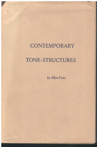 CONTEMPORARY TONE-STRUCTURES