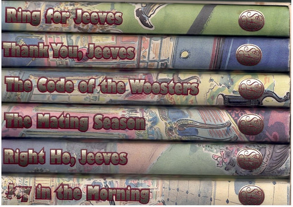 JEEVES AND WOOSTER 6 VOLUME SET