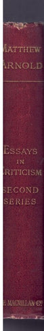 ESSAYS IN CRITICISM - SECOND SERIES