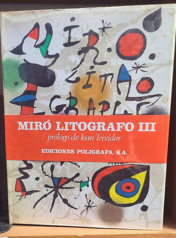 JOAN MIRO LITOGRAFO III 1964-1969