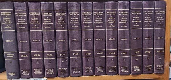 INTERNATIONAL ENCYCLOPEDIA OF PSYCHIATRY, PSYCHOLOGY, PSYCHOANALYSIS & NEUROLOGY: 13-VOLUME SET